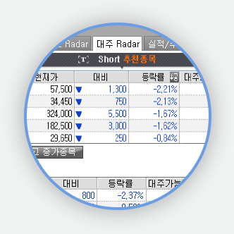 대주 Radar 스크린샷